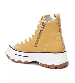 Желтые женские ботильоны из парусины Xti, желтый