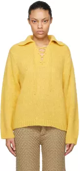 Желтый альпийский свитер Bode