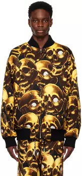 Желтый бомбер 56 Tattoo Studio Edition Ska WACKO MARIA