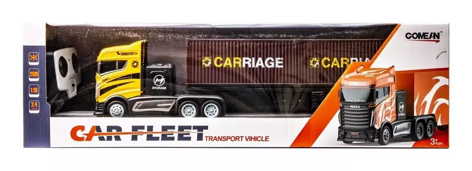 Желтый грузовик с дистанционным управлением Kathay-Haster