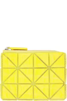 Желтый кассетный кошелек BAO BAO ISSEY MIYAKE