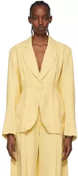 Желтый пиджак Zenda Miista