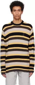 Желтый полосатый свитер tudes