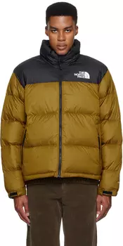 Желтый пуховик Nuptse 1996 года в стиле ретро The North Face