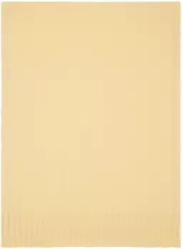 Желтый шарф с нашивками Jil Sander