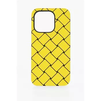 Желтый синтетический чехол для телефона Bottega Veneta, Yellow
