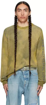 Желтый свитер Diesel K-Alimnia