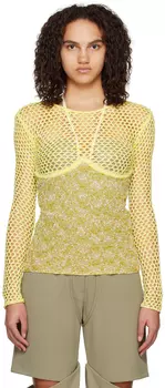 Желтый свитер в стиле бэмби Paris Georgia