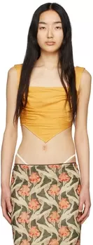 Желтый топ тати Miaou