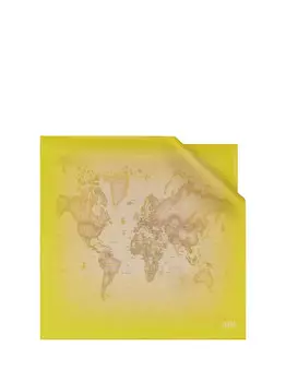 Желтый женский шарф Alviero Martini