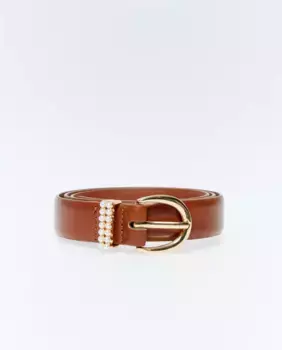 Жемчужная петля для ремня Sfera, цвет Camel