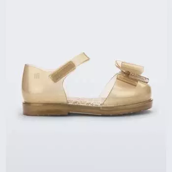 Жемчужно-бежевые сандалии Amy Barbie melissa, бежевый