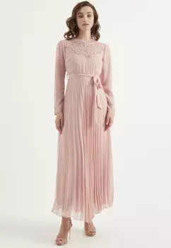 Жемчужное платье Bonema, розовый