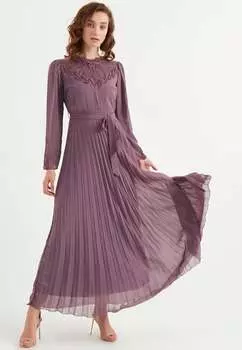 Жемчужное платье Herita, фиолетовый