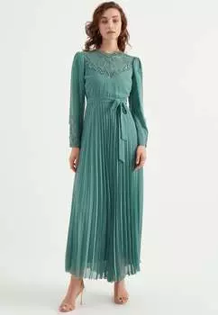 Жемчужное платье Herita, зеленый