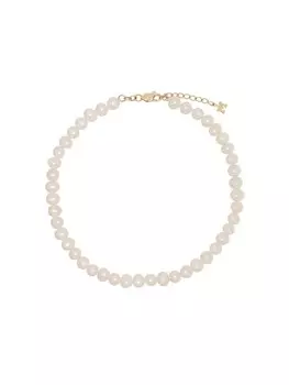 Жемчужный браслет на ногу Mateo, белый