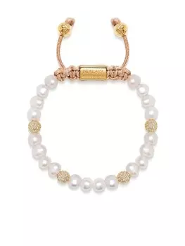 Жемчужный браслет Nialaya Jewelry, белый