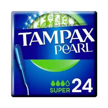 Жемчужный Супер 24 шт Tampax