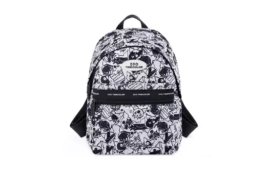 Zhenggang Zgo Женский рюкзак Kulomi, Граффити черный