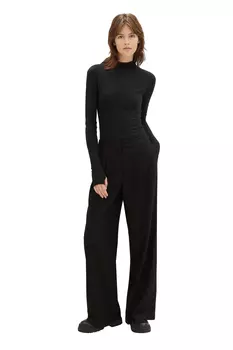 Женщина/Девушка Взрослый глубокий черный Tom Tailor Denim, черный