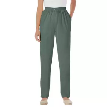 Женщина в женских 7-дневных джинсах прямого кроя больших размеров Woman Within, цвет Pine