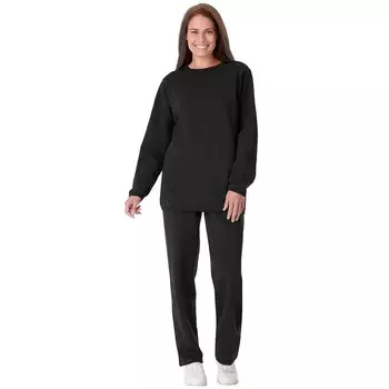 Женщина в женском флисовом свитшоте больших размеров Woman Within, черный