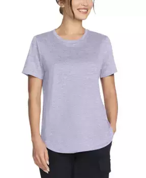 Женская активная туника-футболка GO WALK Wear GO DRI SWIFT Skechers, фиолетовый