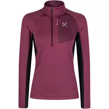 Женская эластичная куртка с тремя молниями цвета Montura, фиолетовый