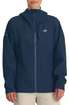 Женская эластичная непромокаемая куртка Outdoor Research Stratoburst, цвет Cenote