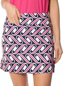 Женская эластичная юбка Golftini 17,5 дюймов Inner Beauty, мультиколор