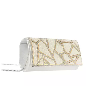 Женская элегантная сумка белая Tendenz