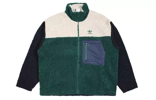 Женская бархатная куртка adidas originals, Зеленый лес