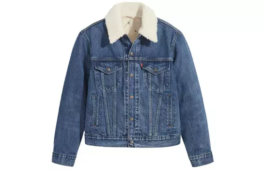 Женская бархатная куртка Levi's levi’s, цвет Blue