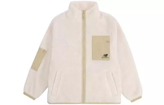 Женская бархатная куртка New Balance, цвет Beige
