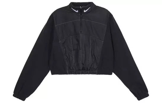 Женская бархатная куртка Nike, цвет Black