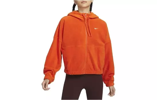 Женская бархатная куртка Nike, цвет Campfire orange