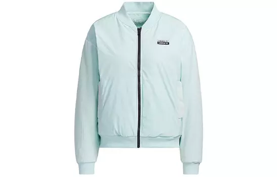 Женская бархатная куртка RYV, цвет мятно-зеленый Adidas Originals