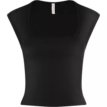 Женская базовая футболка Mandala, черный