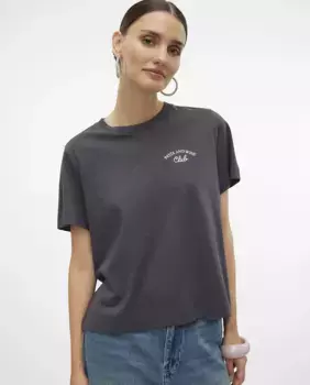 Женская базовая футболка с коротким рукавом Vero Moda, белый