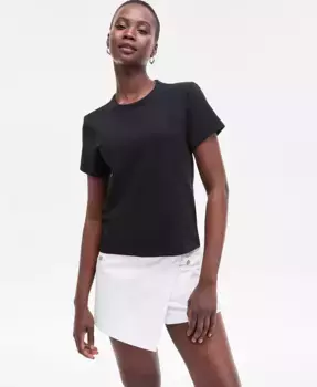 Женская базовая футболка с круглым вырезом On 34th, черный