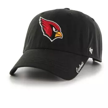 Женская базовая регулируемая кепка Arizona Cardinals Miata 47 Black Arizona Cardinals Clean Up