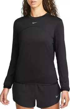 Женская беговая футболка Nike Dri-FIT Swift Element UV, черный