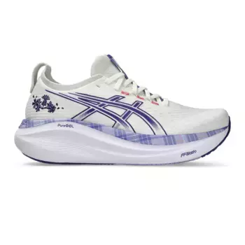 Женская беговая обувь GEL-NIMBUS 27 Asics, белый/сирень