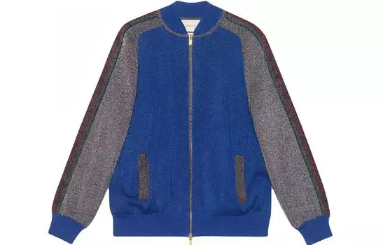 Женская куртка Gucci, синий/серый