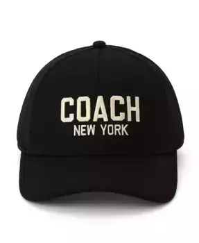 Женская бейсболка New York Trucker COACH, черный