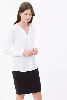 Женская белая блузка Koton, экрю