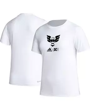 Женская белая футболка DC United AEROREADY Club Icon adidas, белый
