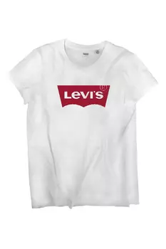 Женская белая футболка Levi's, белый