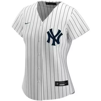 Женская белая футболка Nike Giancarlo Stanton New York Yankees Home Replica Player Nike