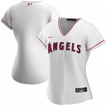 Женская белая футболка Nike Los Angeles Angels Home Replica Team Nike